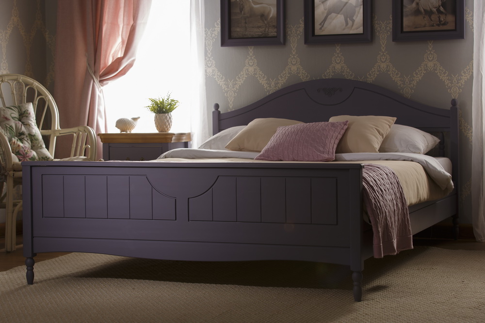 Кровать массив сосны Айно №4 1600х2000