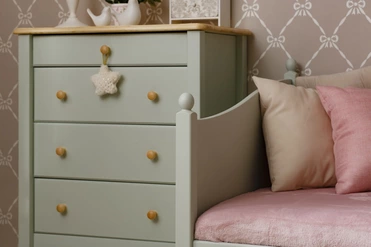 Комод из массива с 6 ящиками Айно №11