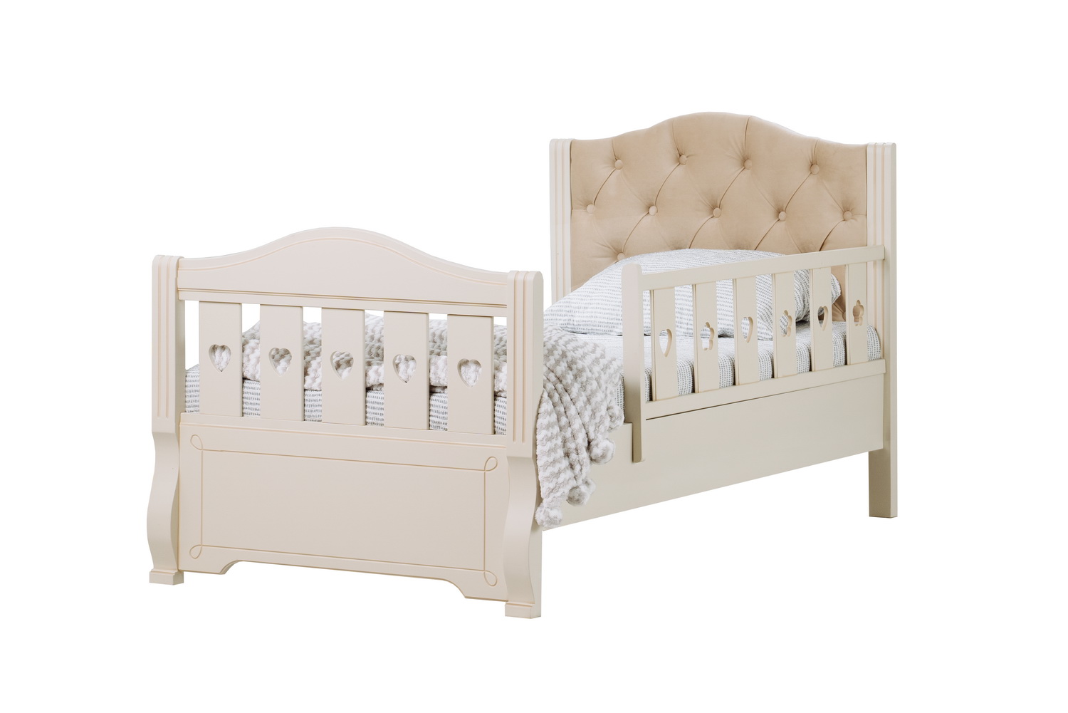 Кровать мягкая массив Бетти №13 900х2000