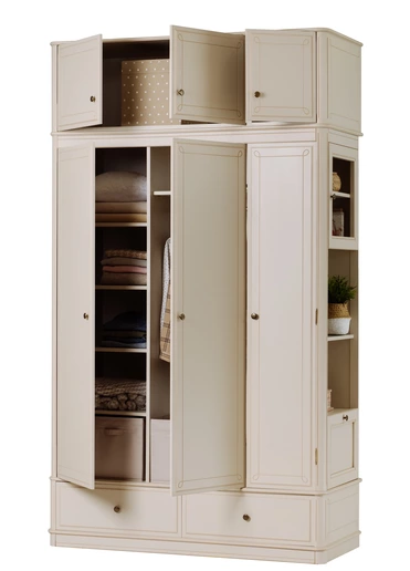 Шкаф Бетти 3-створчатый №5 с антресолью