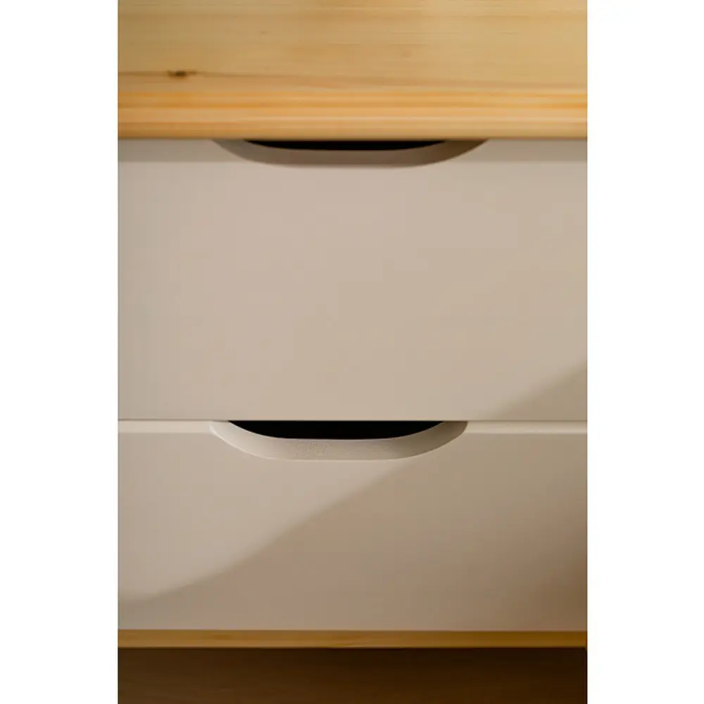 Тумба с 2 ящиками массив сосны детская ТК №6