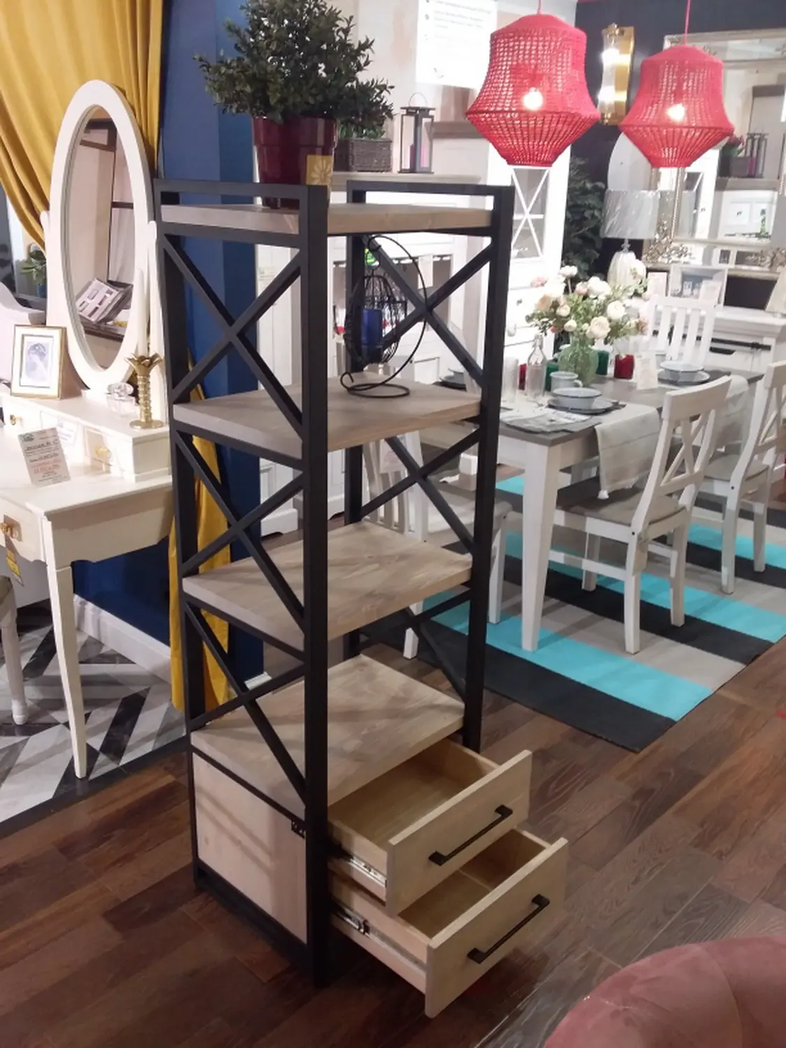 Стеллаж 4 полки 04-07