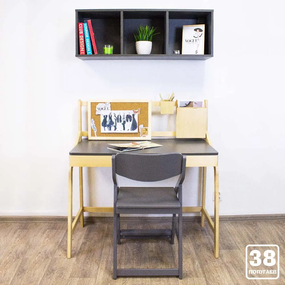 Стул Rabbit Wood серый