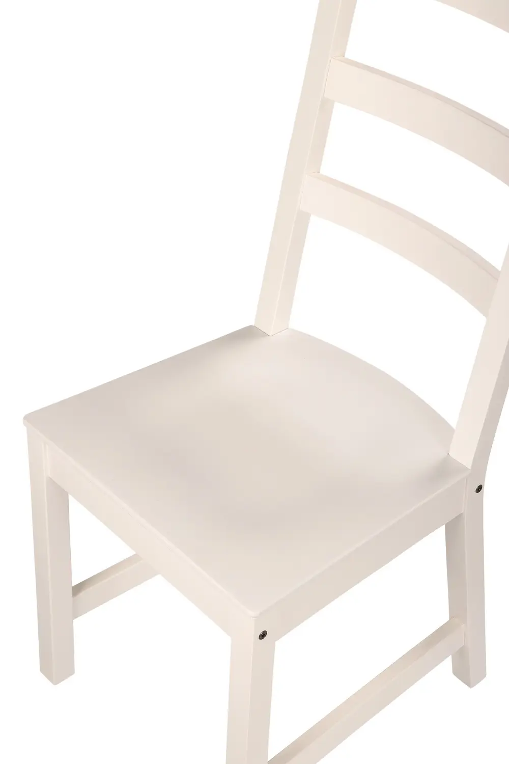 Стул массив белый Норд