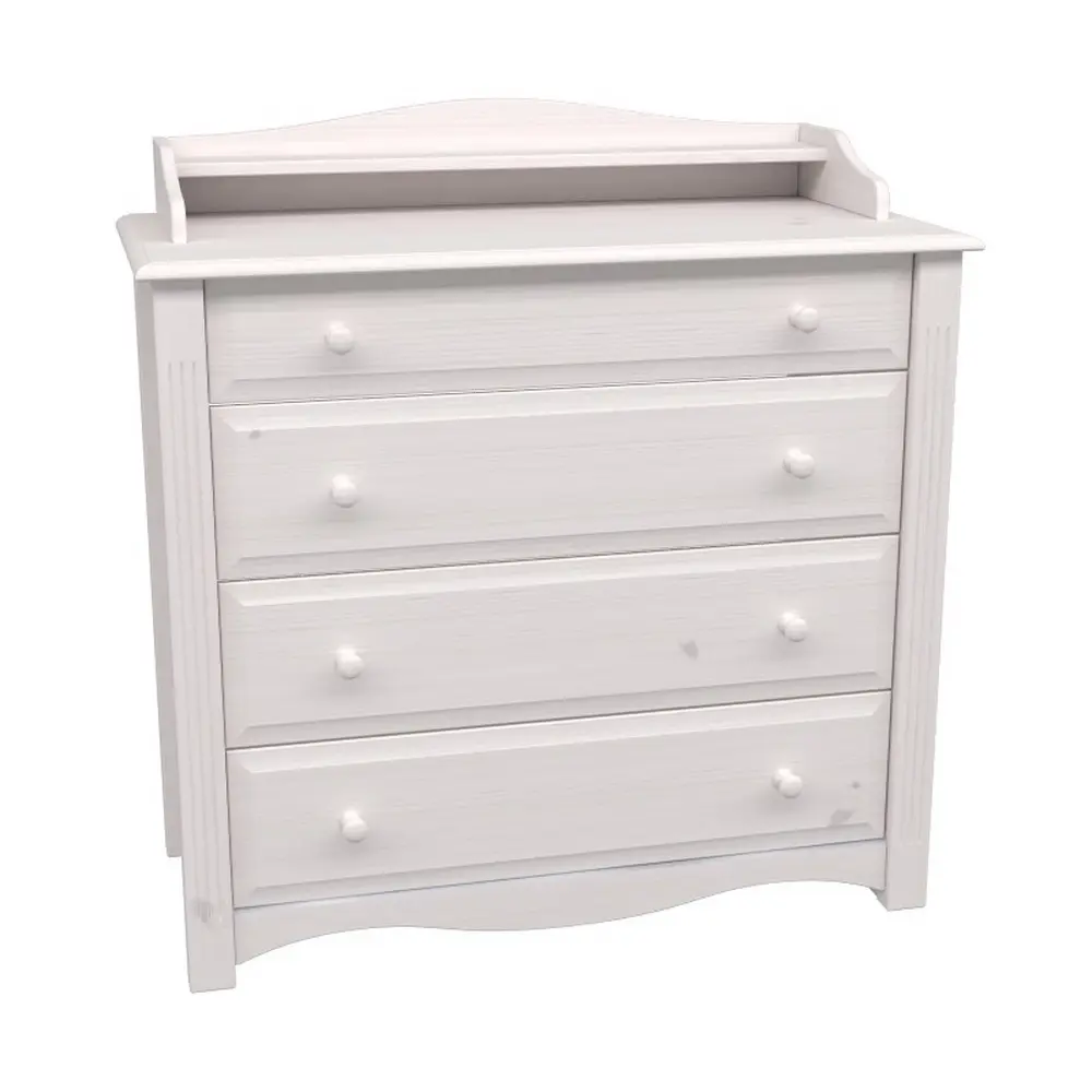 Комод с ящиками сосна Милано с надстройкой