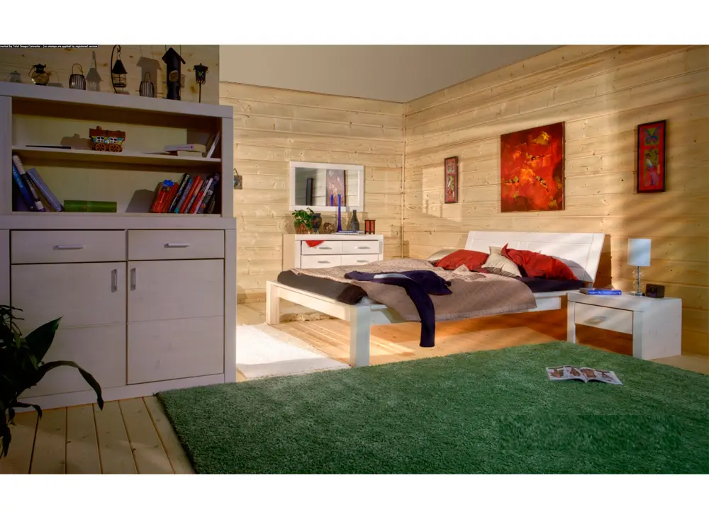 Кровать Брамминг-2 1800х2000 бейц - эмаль