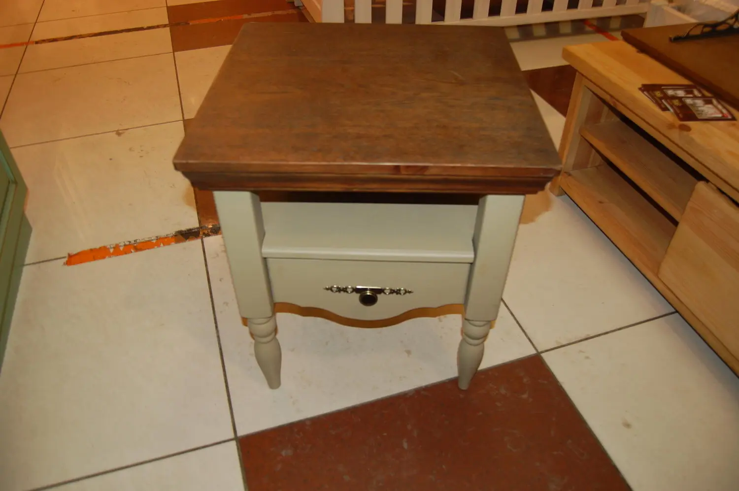 Тумба Бьерт прикроватная с 1 ящиком 1-63 сосна