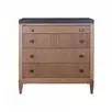 Комод с 4 ящиками из дуба Фокстрот 204B (дуб натуральный/бетон)