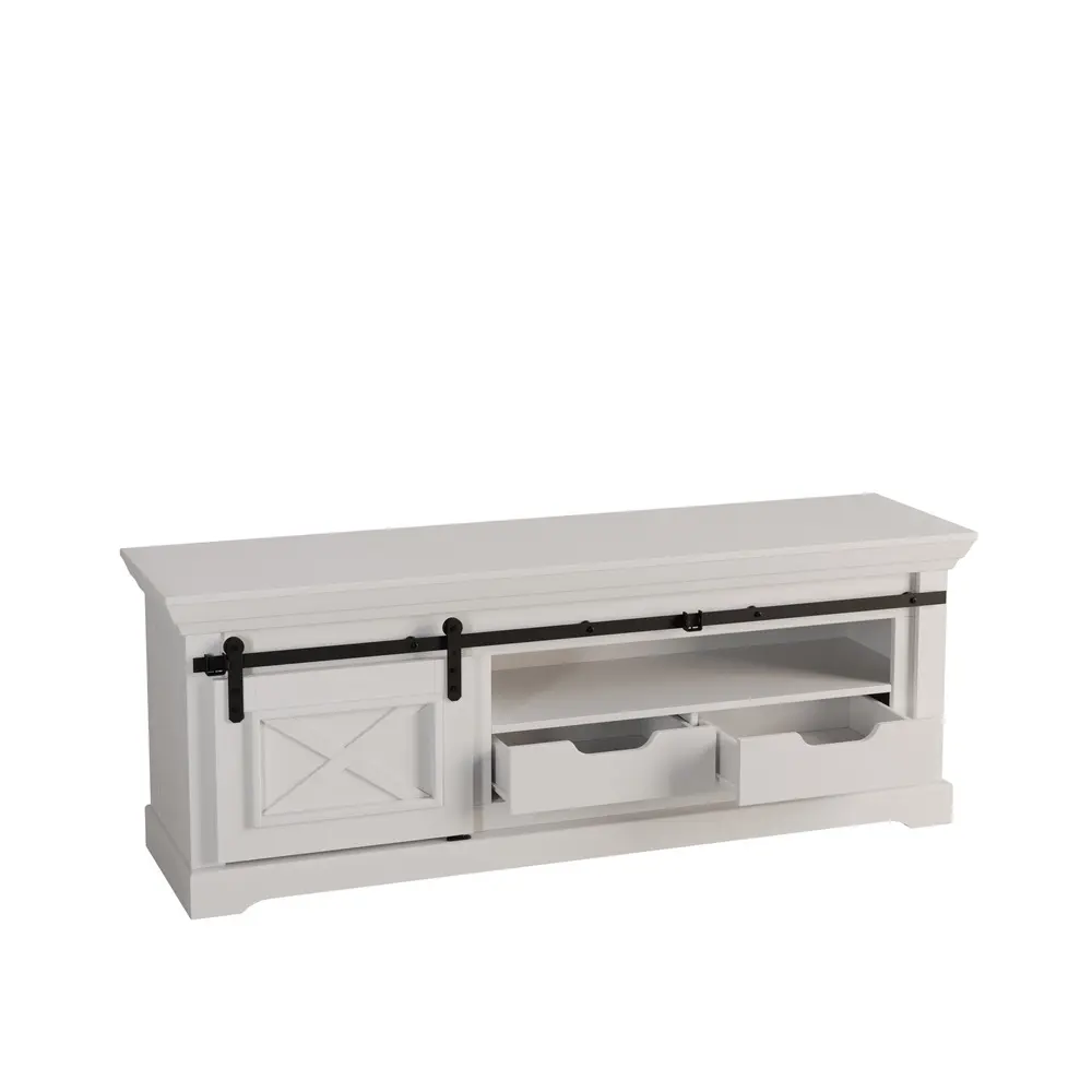 тумба ТВ Рэилвей малая 1 дверь 2 ящика (тумба ТВ 150 WZ-0548)