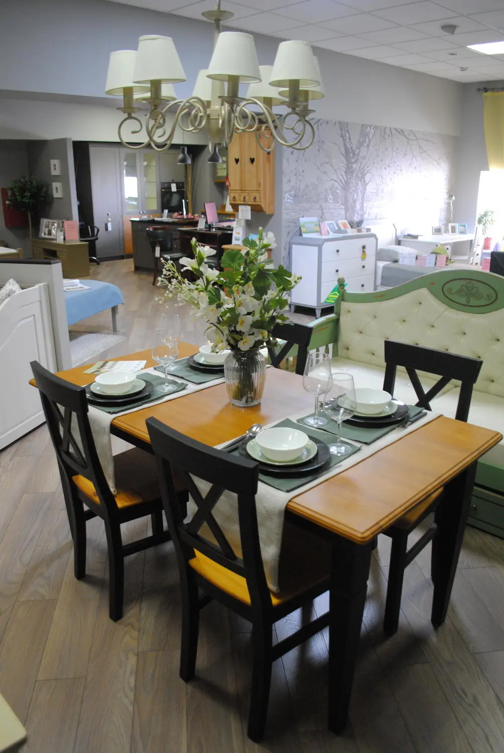 Стол обеденный массив сосны Бьерт 1-61 1600х800х750 сосна