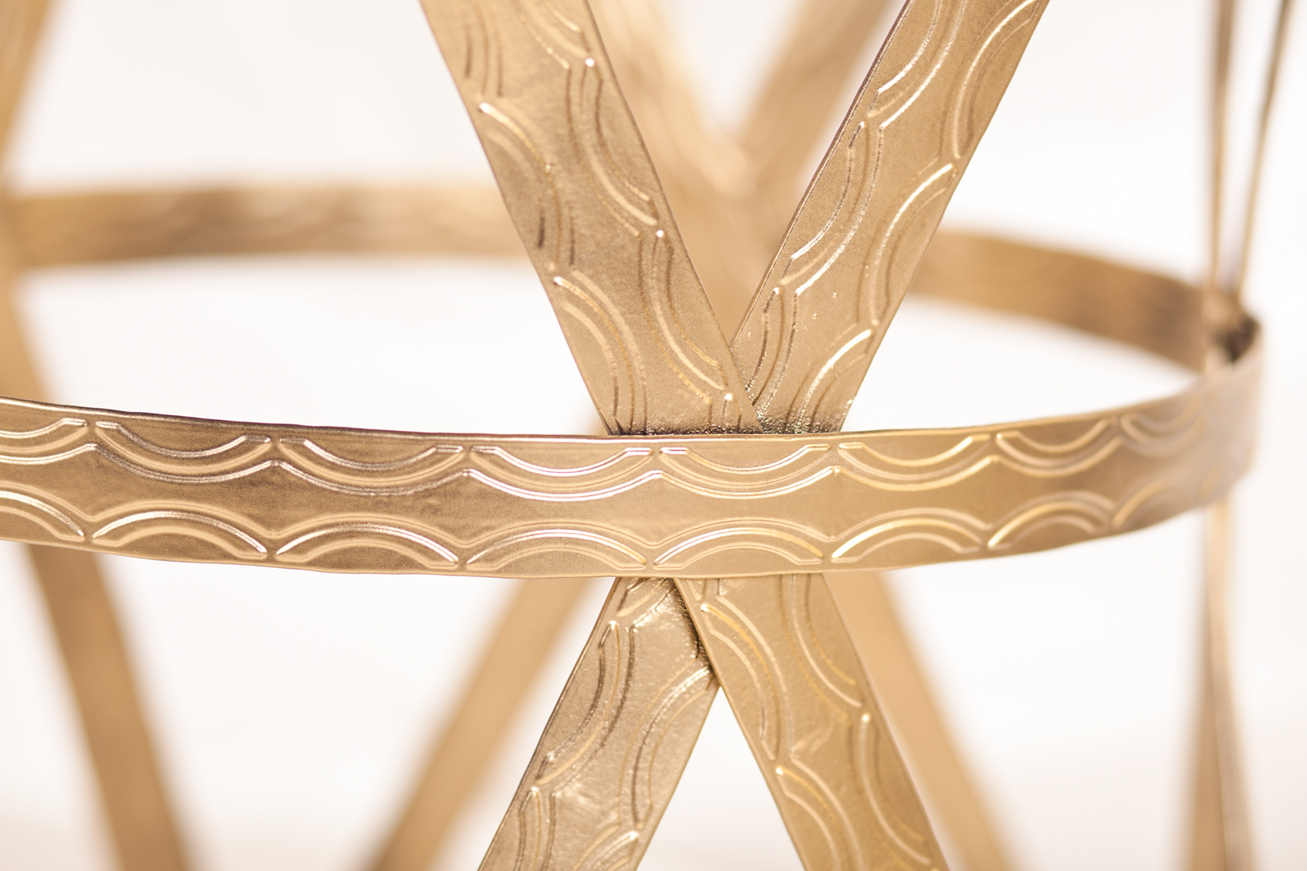 Круглые журнальные столики Parlan gold