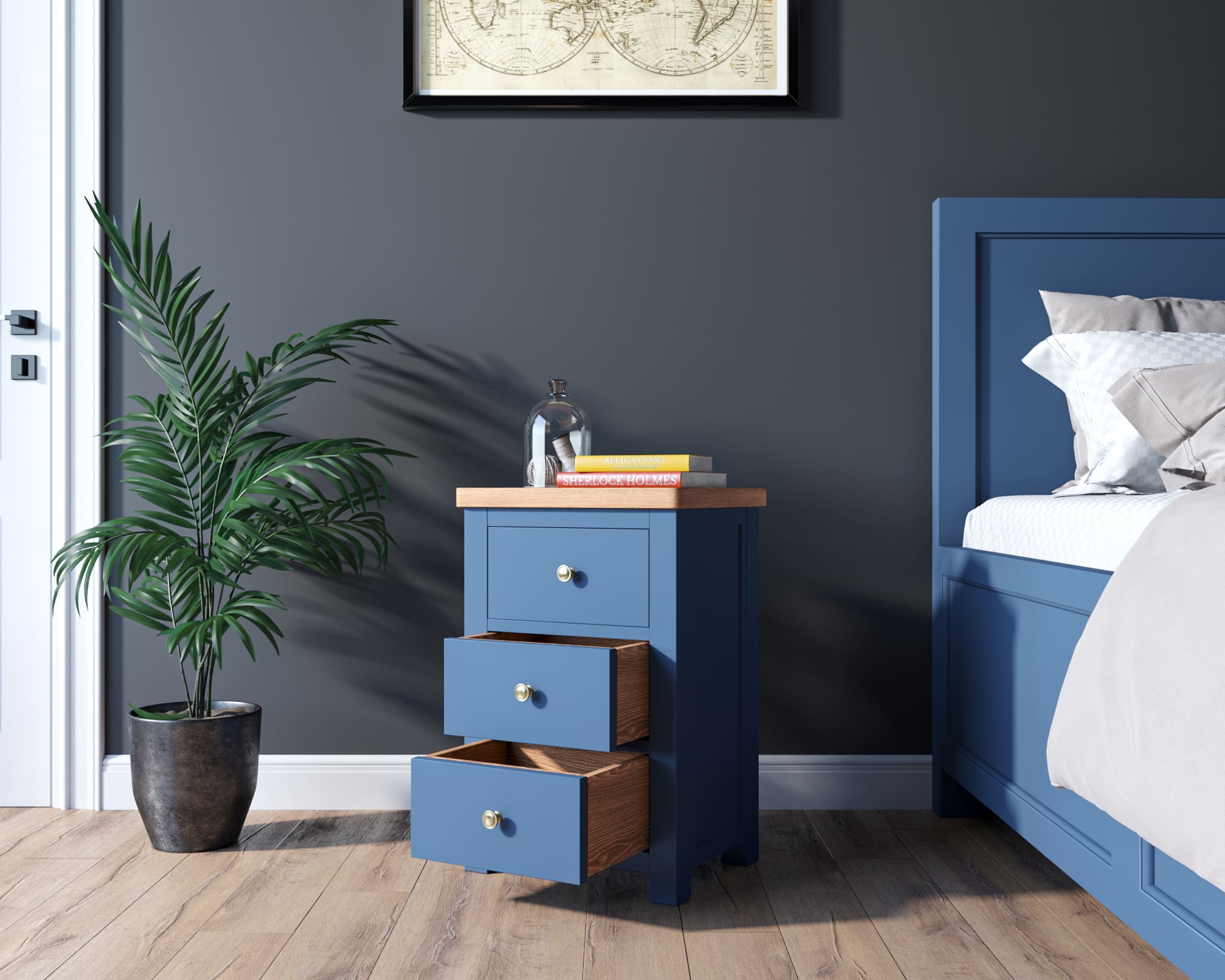 Тумба "Jules Verne" с тремя ящиками