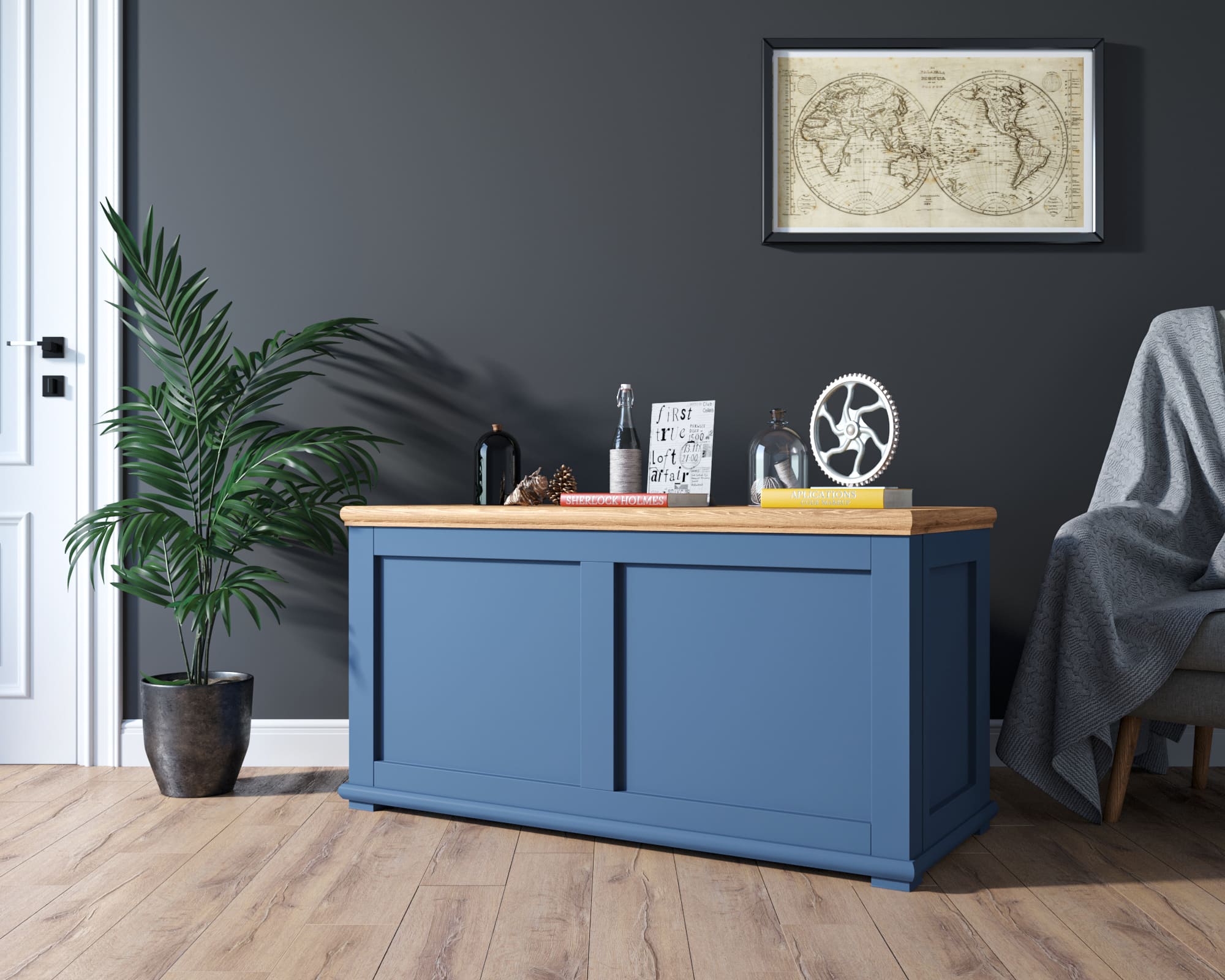 Сундук мдф "Jules Verne"