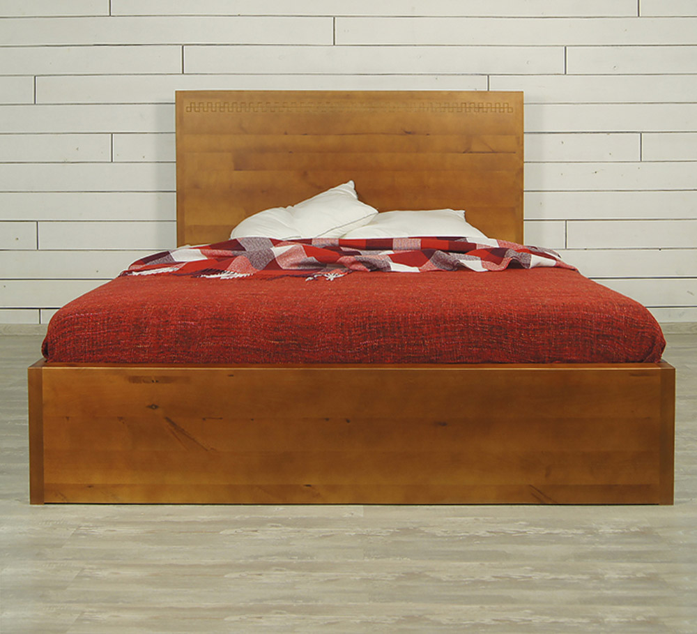 Кровать с ящиками двухспальная "Gouache Birch" 1600х2000