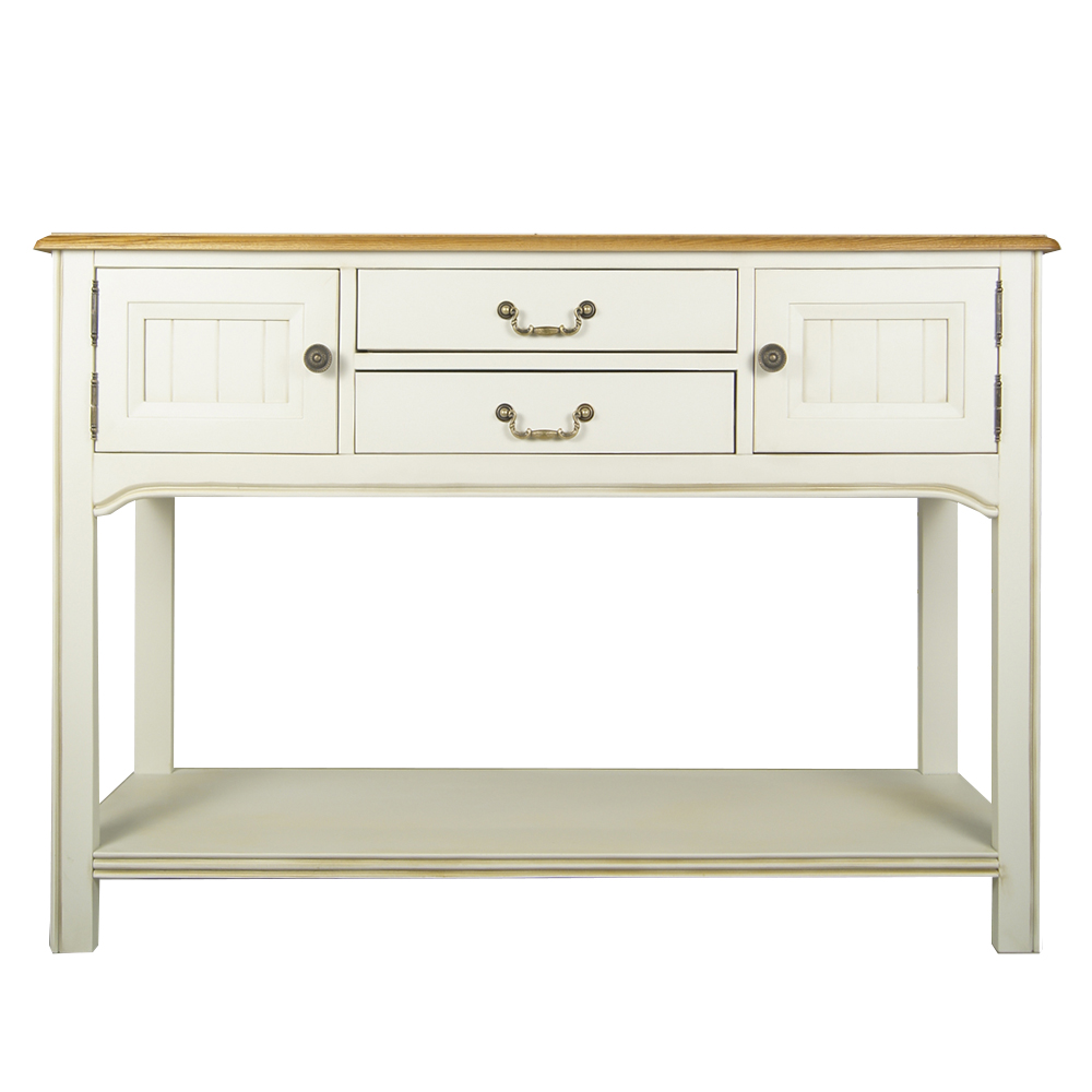 Консоль массив с ящиками "Olivia" в бежевом цвете