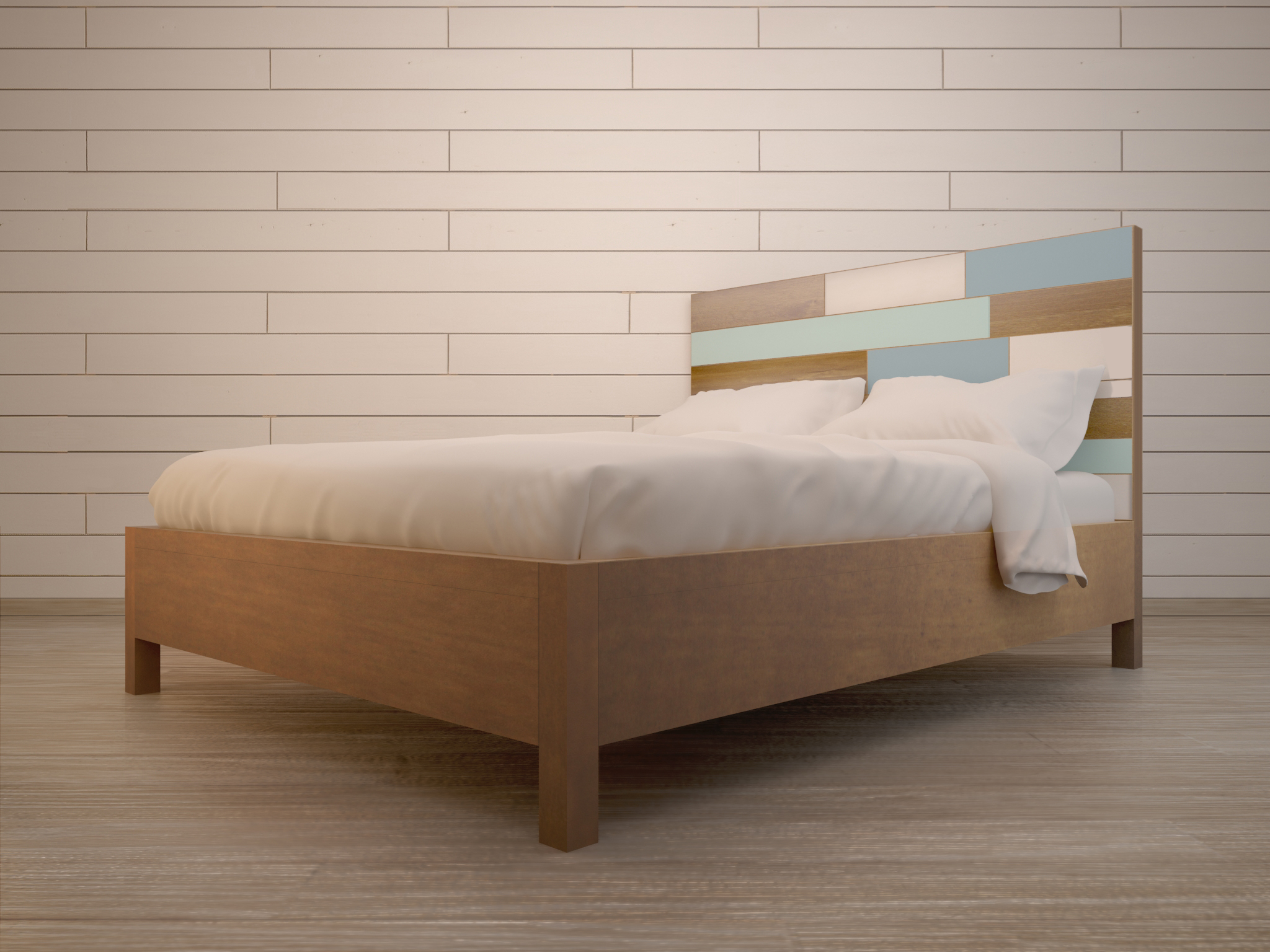 Кровать березы "Aquarelle"