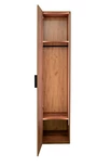 GD-10009-2 Шкаф Alto пенал c вешалкой,цвет дуб Барокко, глухой 50*57*228.5см