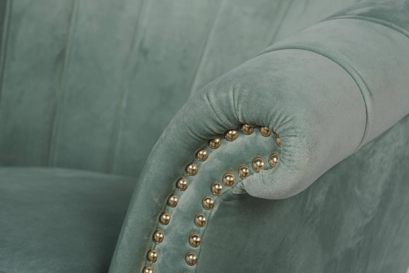 48MY-2682-R MNT GO Кресло, велюр мятный (правое)