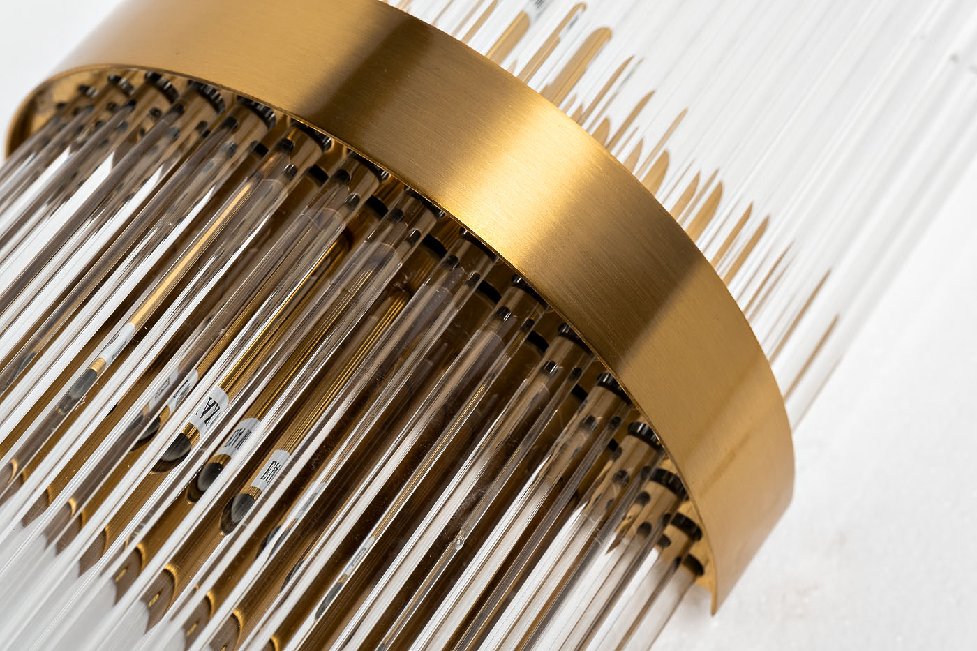 92EL-YG59025 Бра латунь, стекло прозрачное