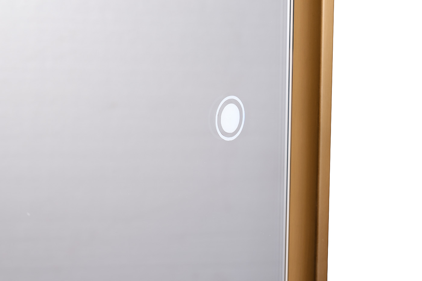 58DB-18158ZERK Тумба с зеркалом и подсветкой, светлый шпон