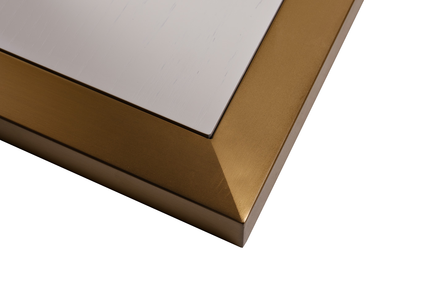 58DB-18158ZERK Тумба с зеркалом и подсветкой, светлый шпон