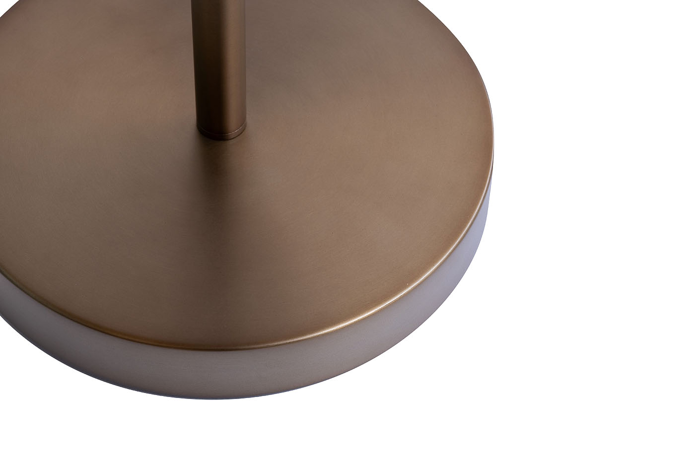 22-88338FL Торшер с мраморным столиком, плафон белый