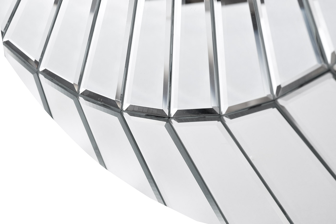 50SX-1924 Зеркало круглое в объемной зеркальной раме