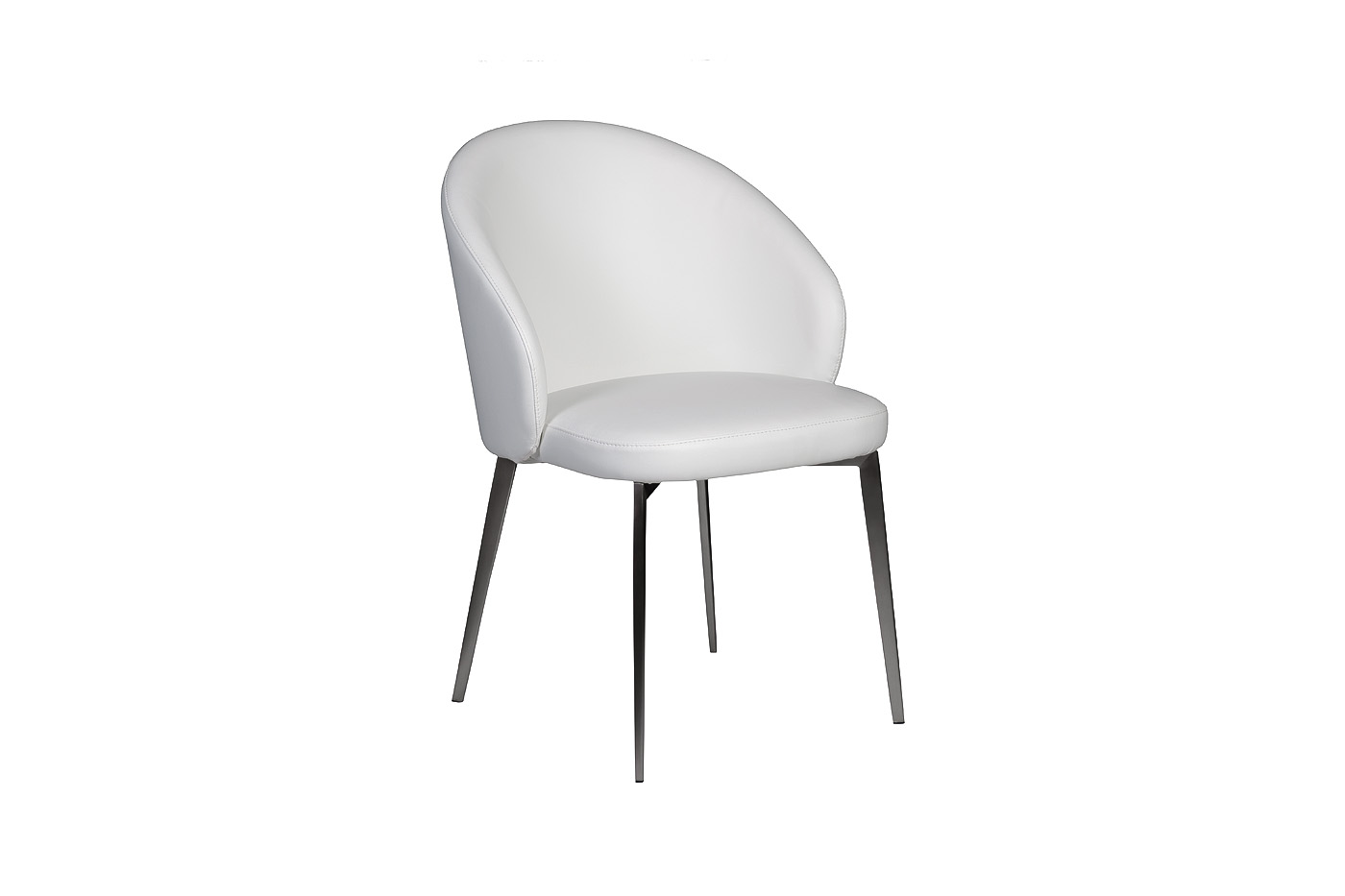 58DB-19015STUL-BEL Стул белая экокожа