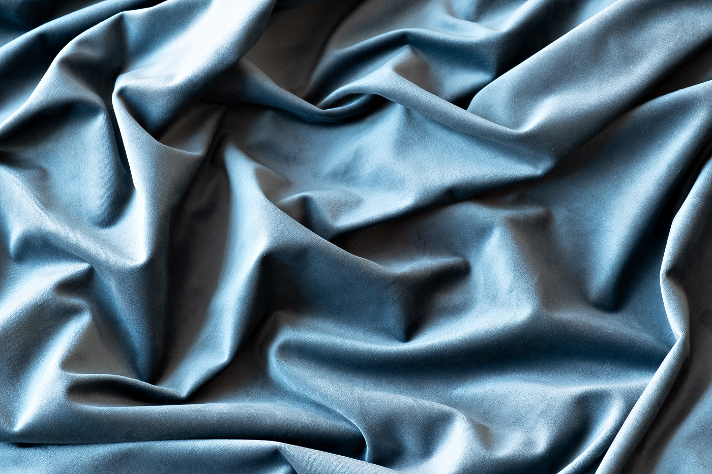 Портьера широкая с подкладом сшивная бирюза Riviera-87