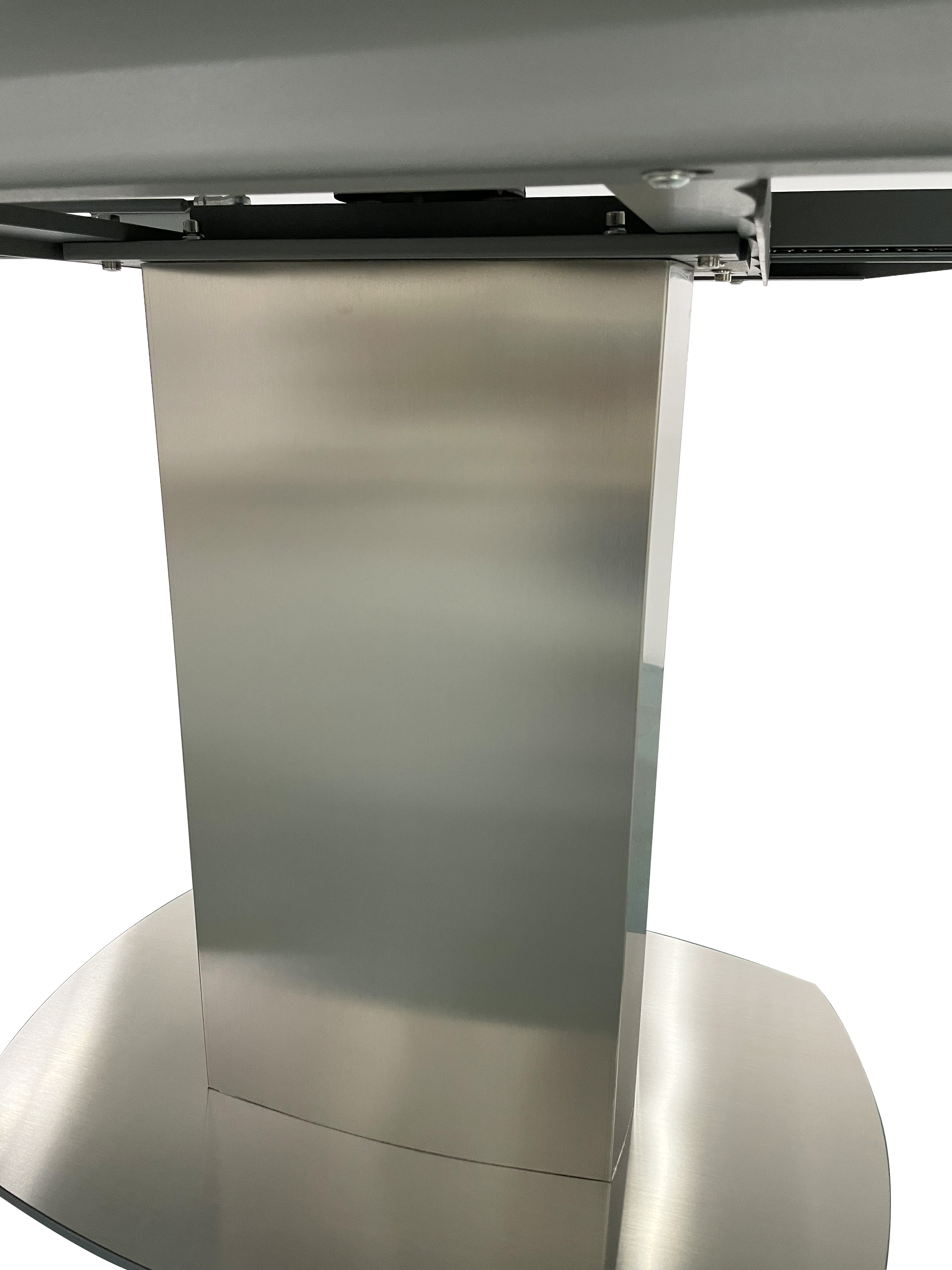 83MC-STOL-653 SER Стол обед. расклад. керам. серый