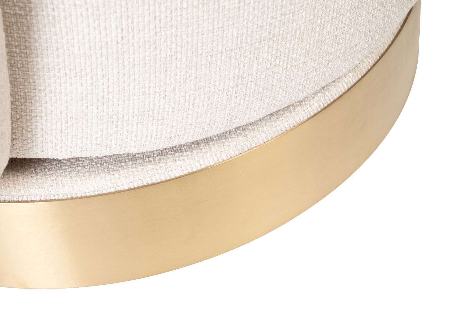 Кресло Napoli вращающееся, рогожка бежевая Mel100