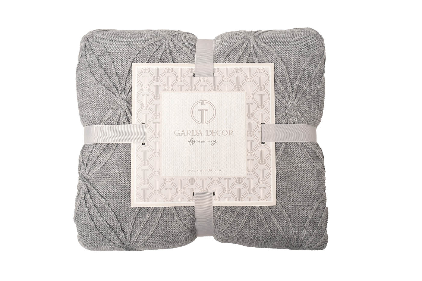 104BP-PVAIT1420-SER Плед Аура серый