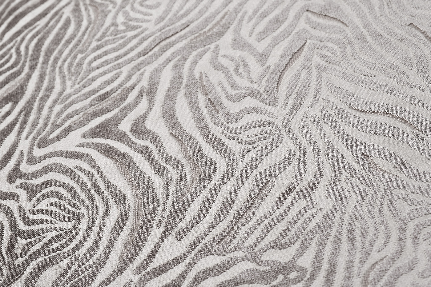 Пуф круглый Murano 80 вельвет принт бежевый Umbr SBEG