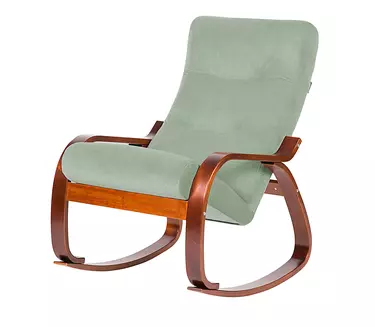  Кресло -качалка Гарвента  Фреш 19 минт каркас  Вишня