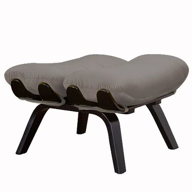  Пуф Эссента  фреш 04 бежевый каркас  Чёрный