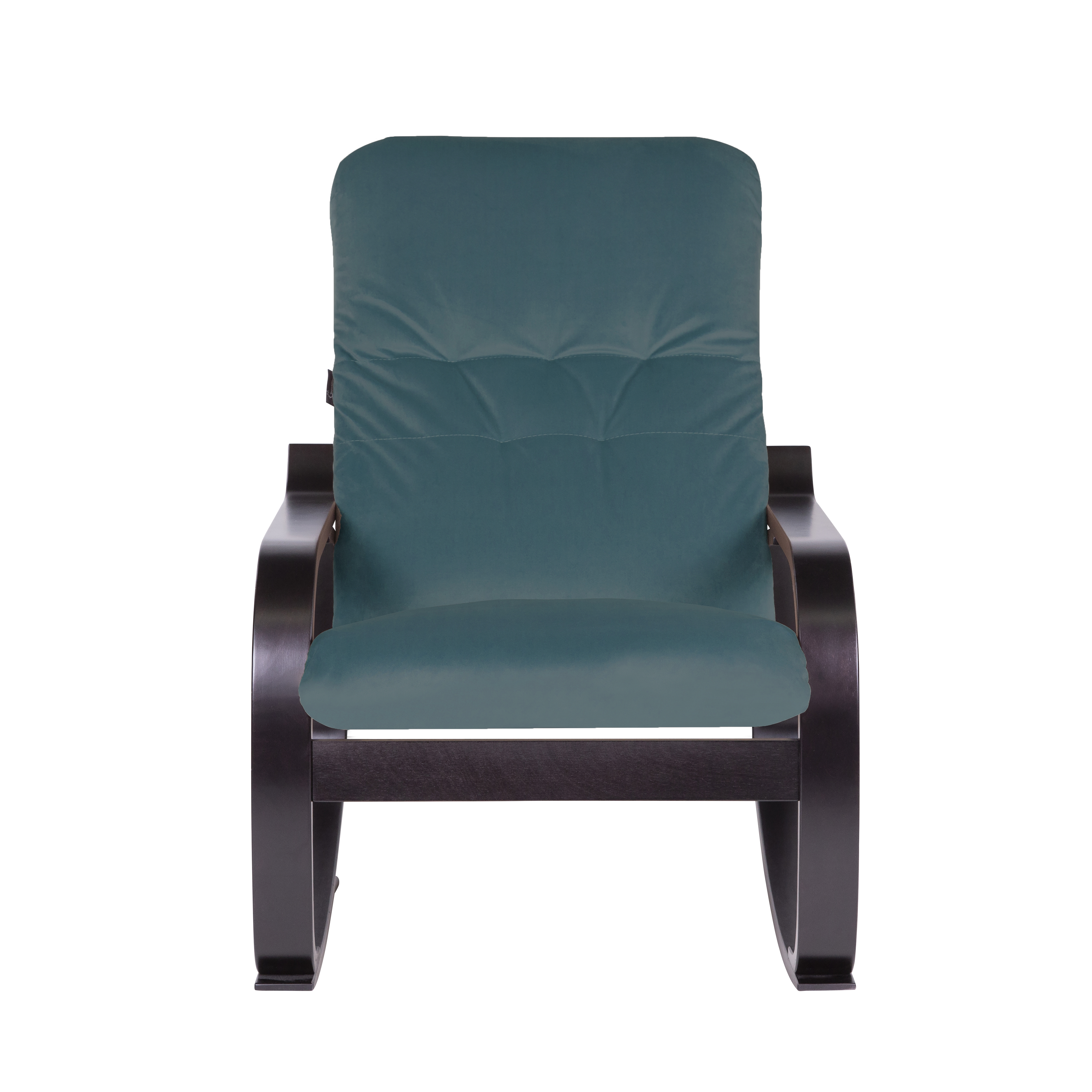 кресло-качалка Сайма Фреш 27 океан каркас Орех