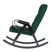 Кресло-качалка  Форетта   Фреш 25 зелёный каркас  Чёрный  