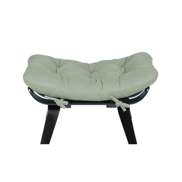  Пуф Эссента  2  Фреш 19 минт каркас  Чёрный