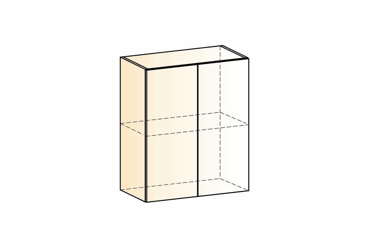 Бостон Шкаф навесной L600 Н720 (2 дв. гл.)