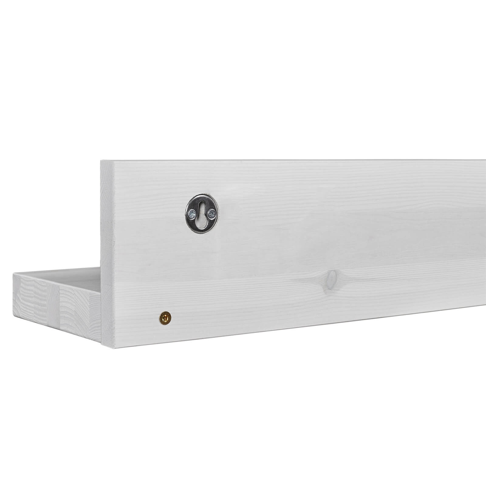 Полка настенная "Бостон" (белый воск)