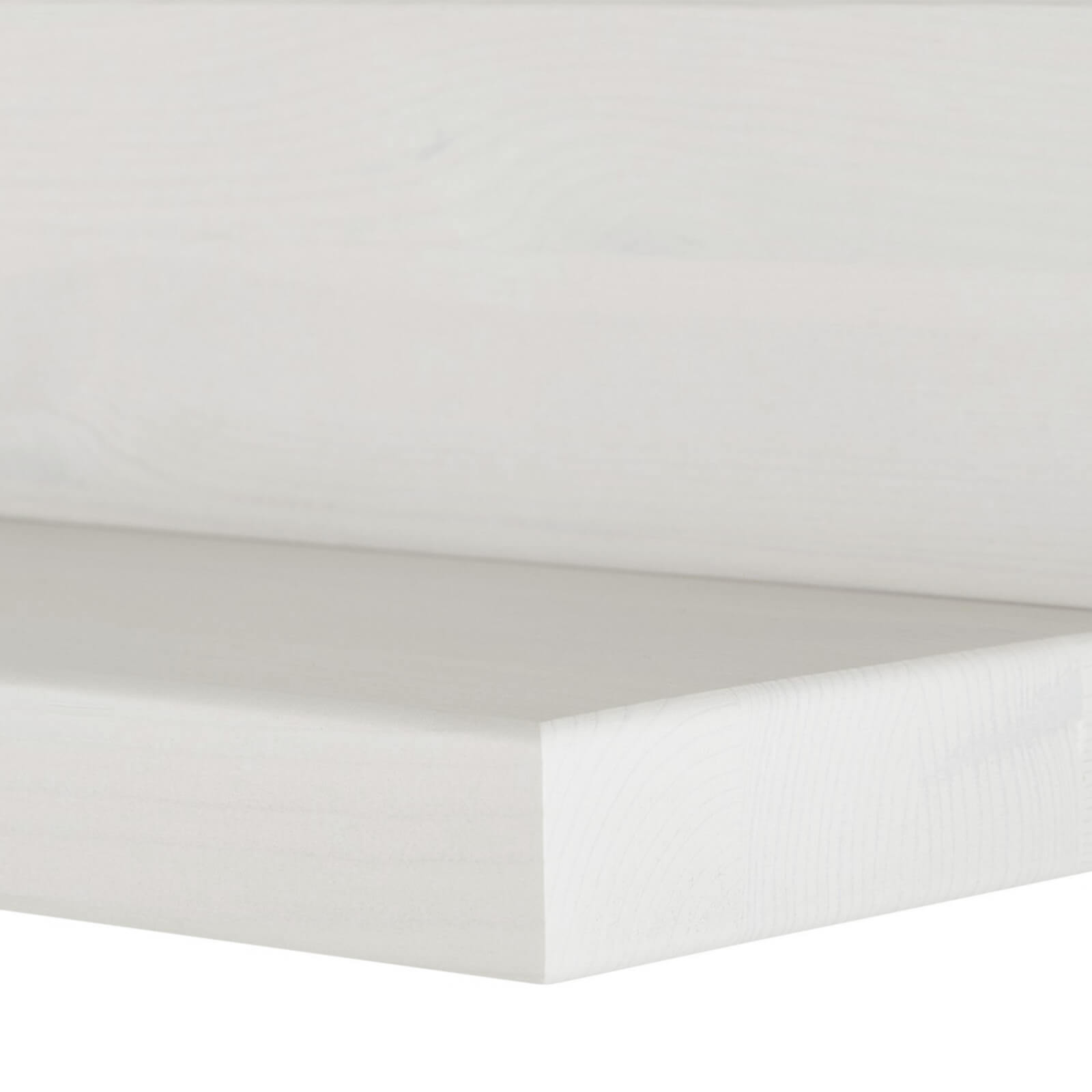 Полка настенная "Бостон" (белый воск)