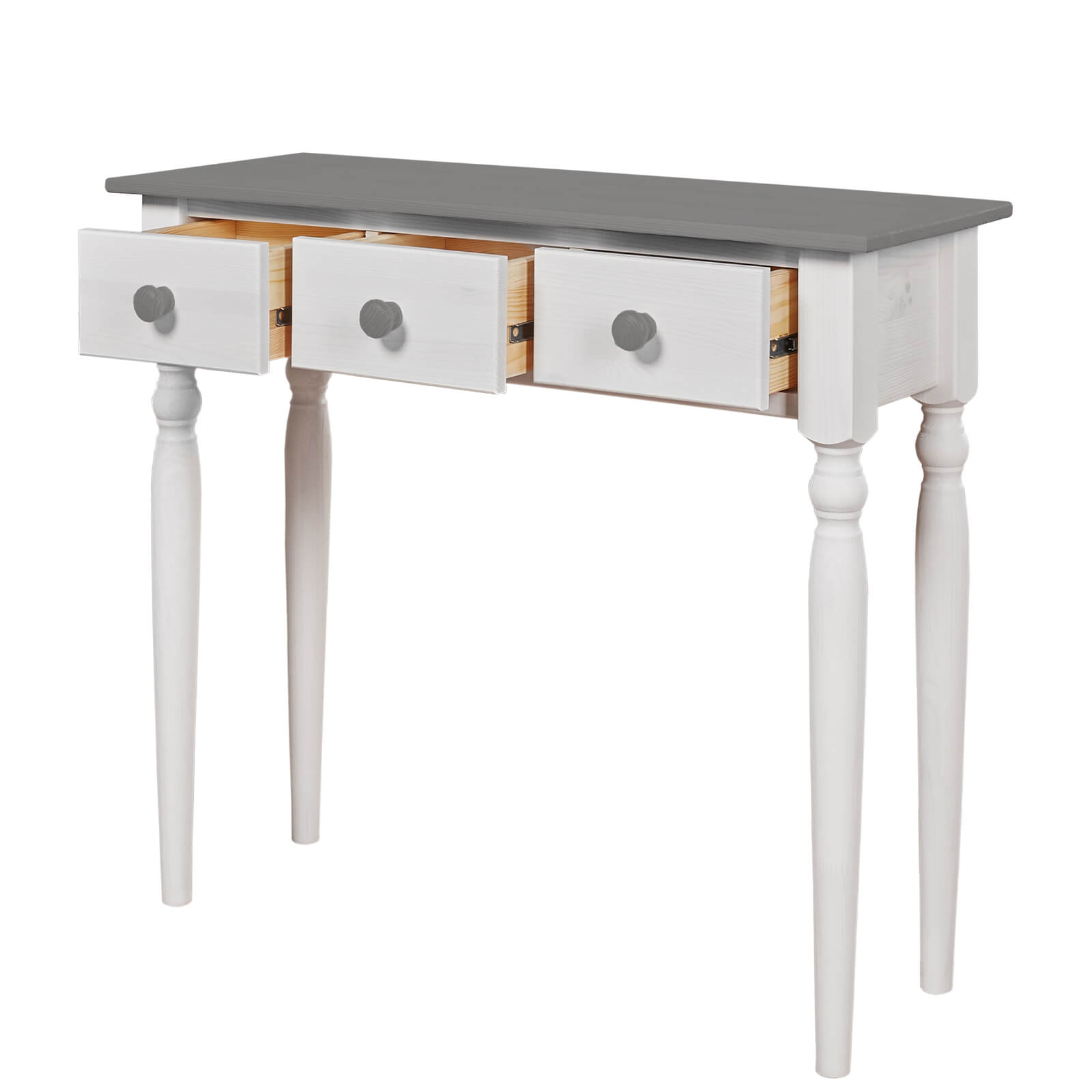 Консоль 3 ящика Консолеа-3 (серый)