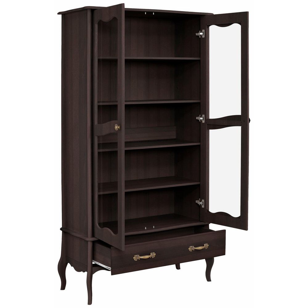 Шкаф для посуды ЛеБо 2-двернЫЙ один ящик (без карниза)