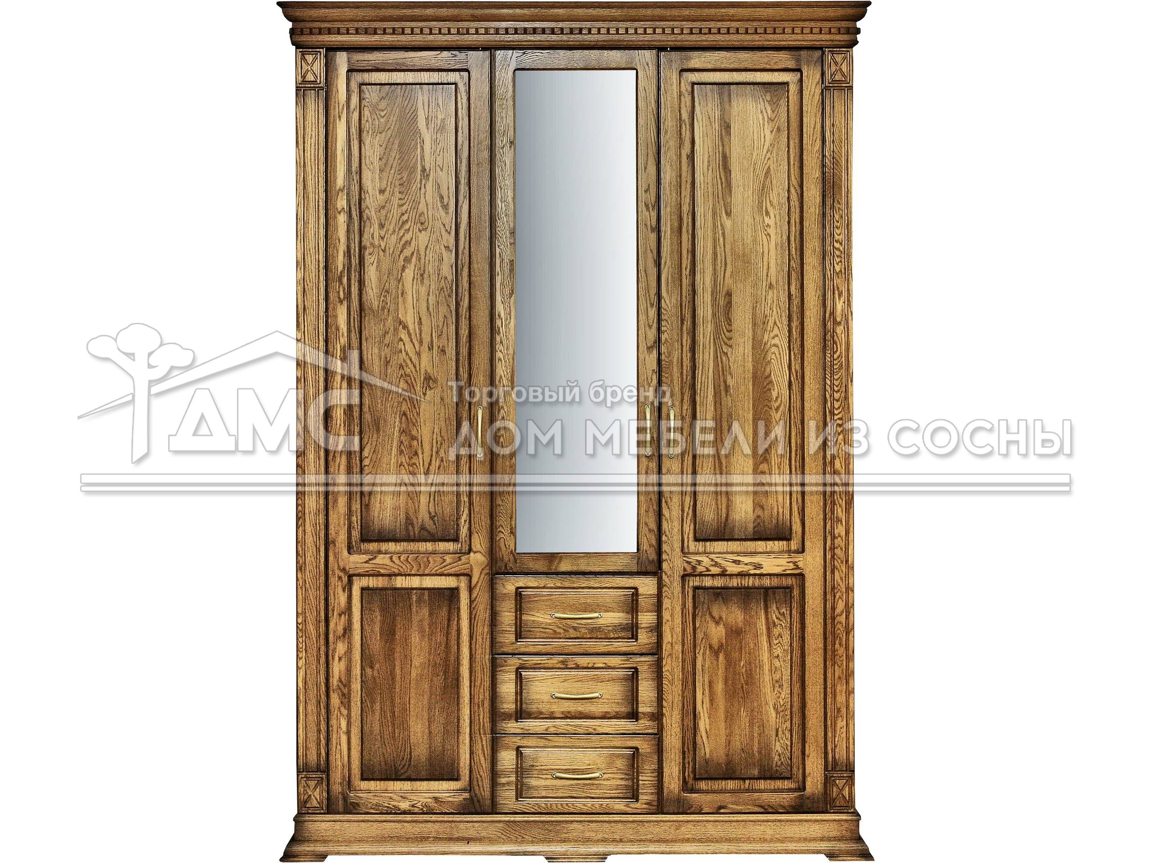 Шкаф 3-х створчатый Флоренция