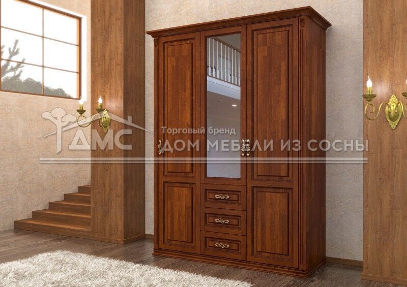 Шкаф 3-х ств. Дарина