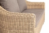 "Копаннини" диван из искусственного ротанга двухместный, цвет соломенный