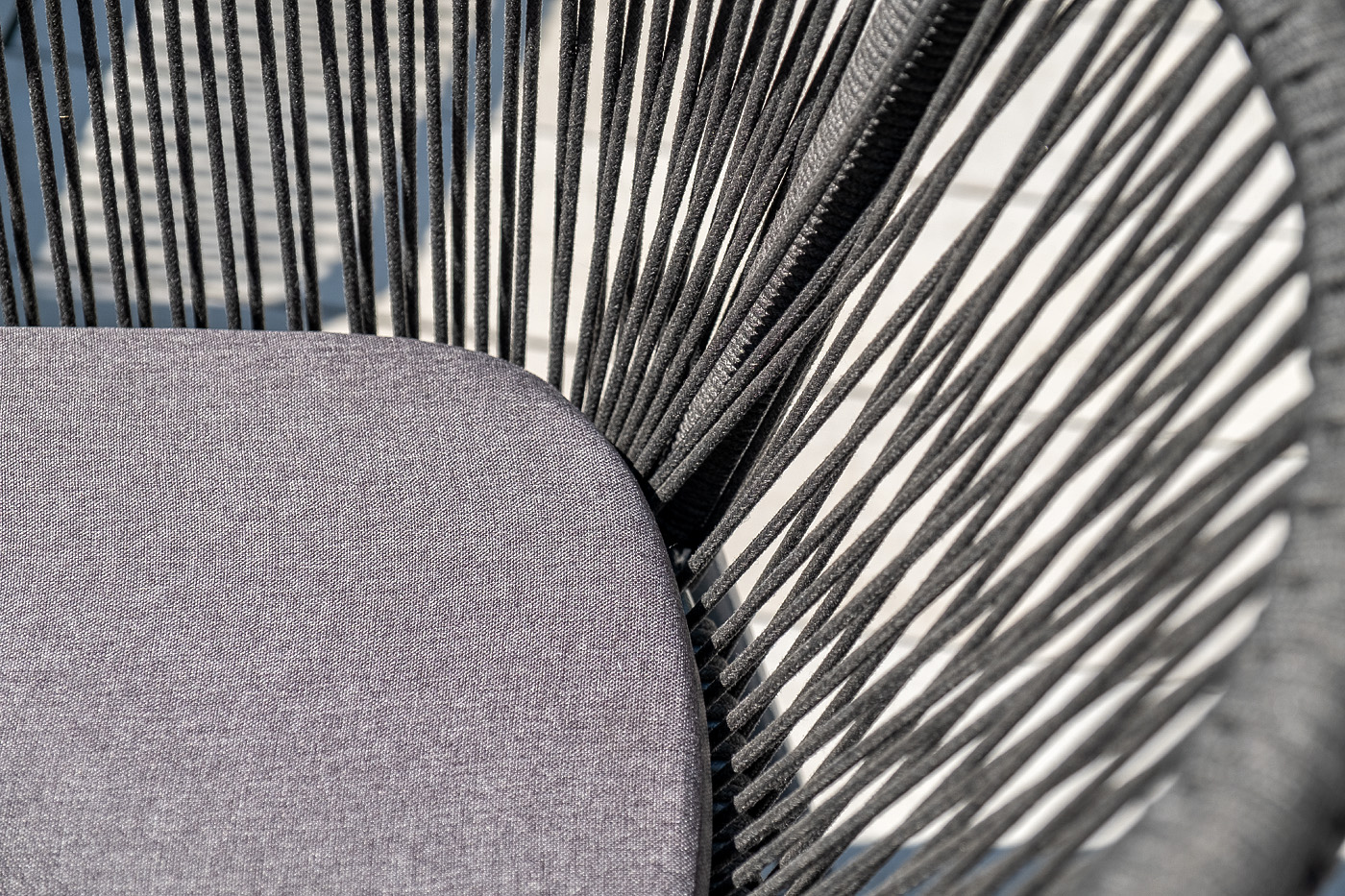 "Форли" обеденная группа на 4 персоны, квадратный стол, цвет "серый гранит"