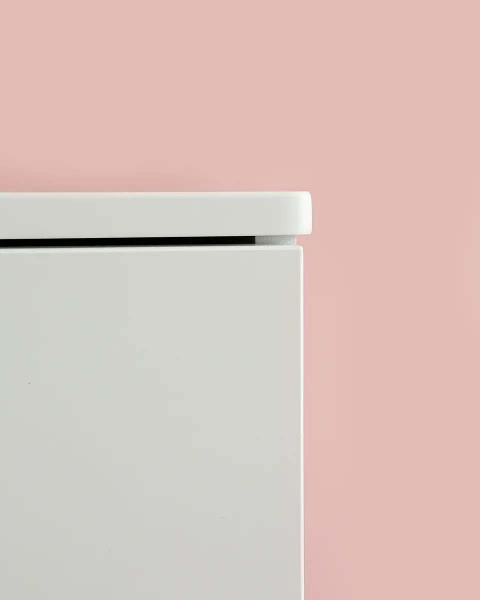 Шкаф деревянный белый Mia НИК 9 б/д