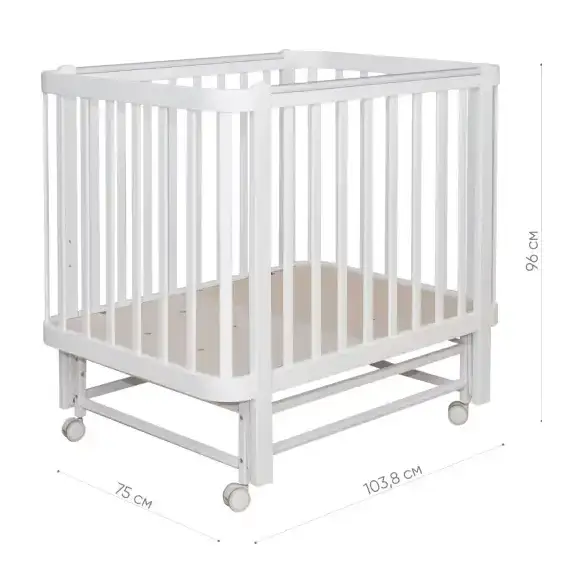 Кроватка-трансформер Terra НИК 1б