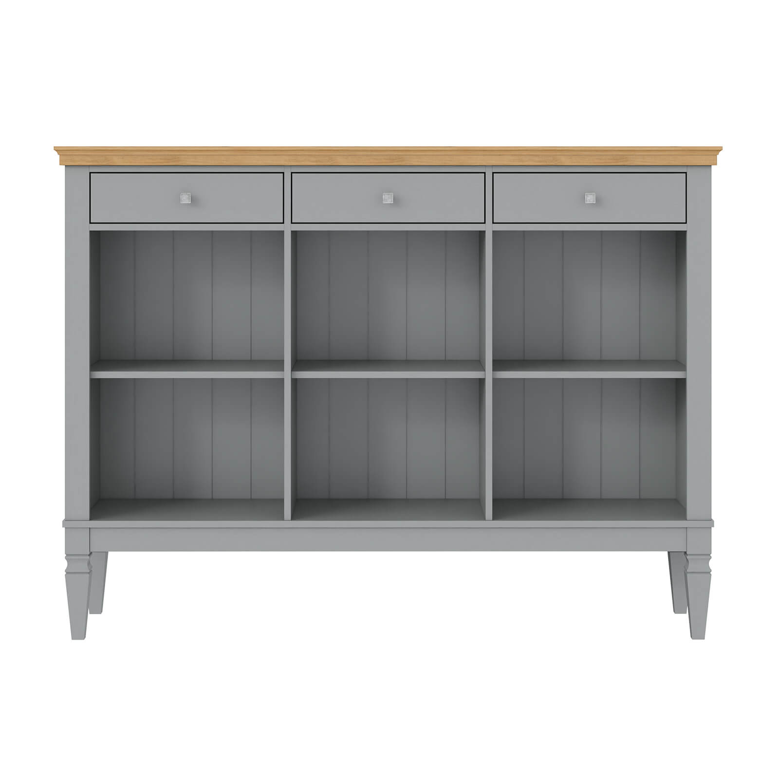 Комод Ольса 03 (серый 7042-антик24)